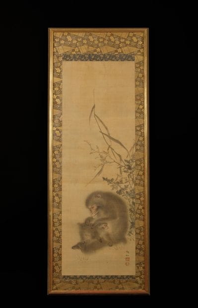 Mori Sosen (Japon, 1747-1821)
Encre et couleurs...