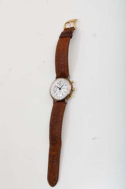 INVAR 
Men's wristwatch with mechanical chronometer...