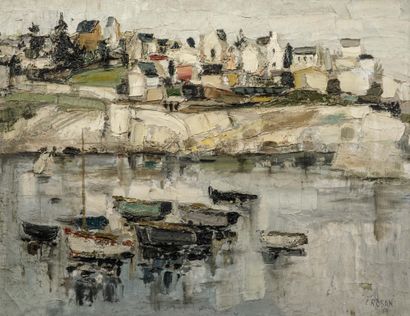 Louis ROSAN (born in 1926)
LANDSCAPE AT KERROCH...