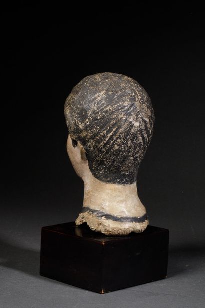 Egypt—Probably Roman period
Painted stucco...