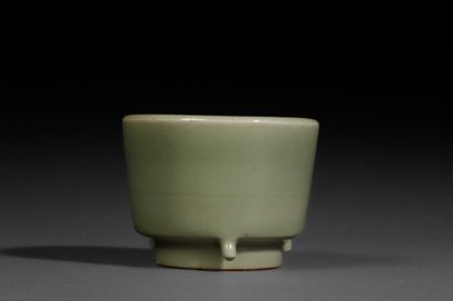 CHINA, 20th century 
Small celadon-glazed...