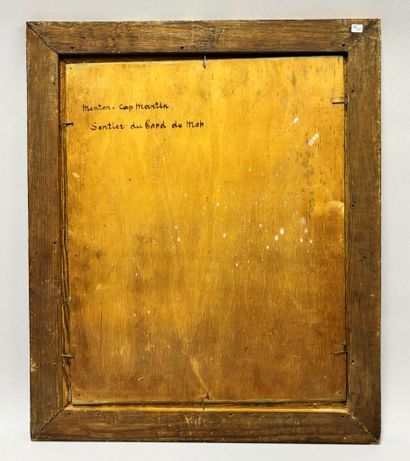 Early 20th-Century French School
Menton,...