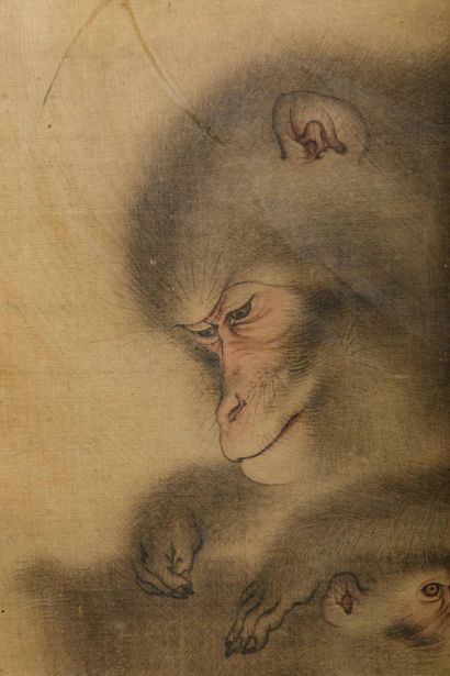Mori Sosen (Japon, 1747-1821)
Encre et couleurs...