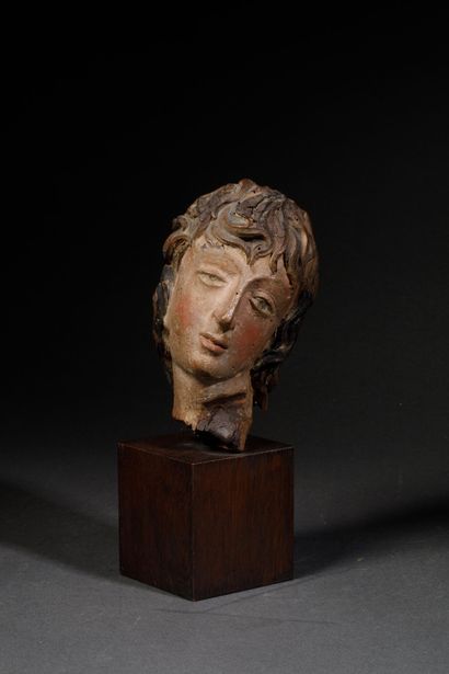 HAUTE EPOQUE (Late 16th century?)
Polychrome...