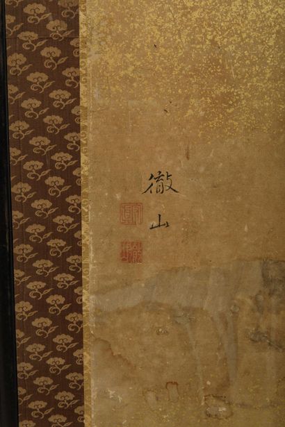 Mori Tetsuzan (Japon, 1775-1841):
Paravent...