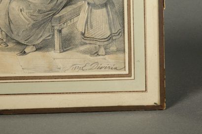 Eugène DEVERIA (1805-1865)
Mme Lefebvre de...