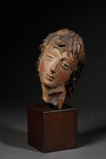 HAUTE EPOQUE (Late 16th century?)
Polychrome...