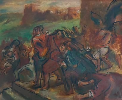 Early 20th-Century Expressionist School
Figures...