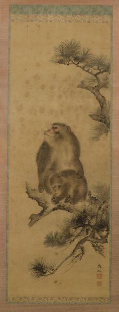 Mori Sosen (Japon, 1747-1821)
Encre et couleurs...