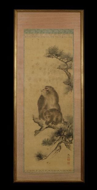Mori Sosen (Japon, 1747-1821)
Encre et couleurs...