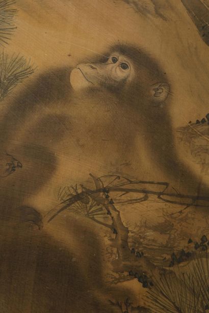 Mori Sosen (Japon, 1747-1821)
Encre et couleurs...