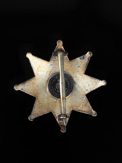 ITALIE 
Ordre de la courrone
Plaque de grand...