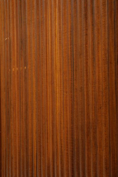 In the style of Baumann 
Wavy folding screen...