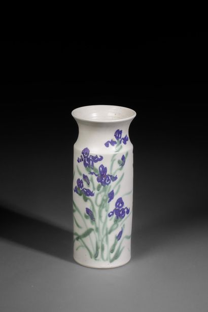 Cylindrical vase with a slightly tapered...
