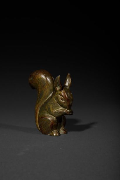 G. GARREAU 
Squirrel 
Signed, regulation-sized...