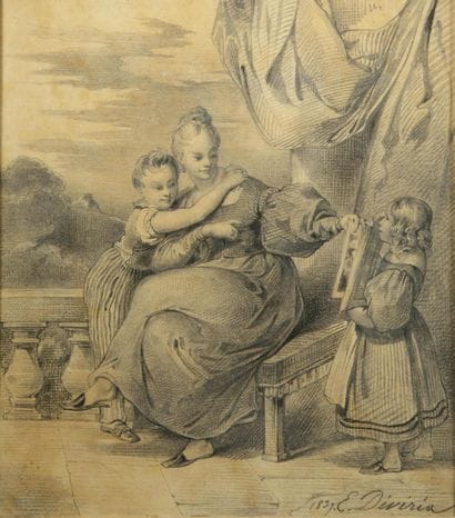 Eugène DEVERIA (1805-1865)
Mme Lefebvre de...