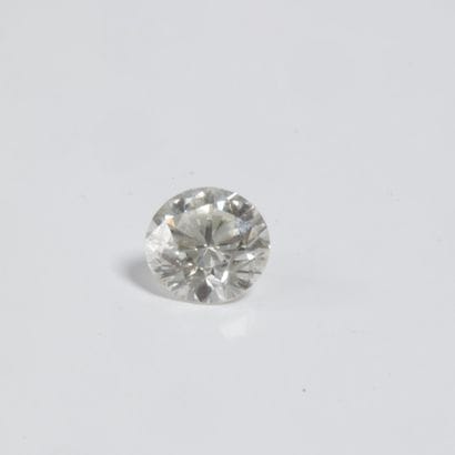 Diamond on calibration paper 1.08 carats,...
