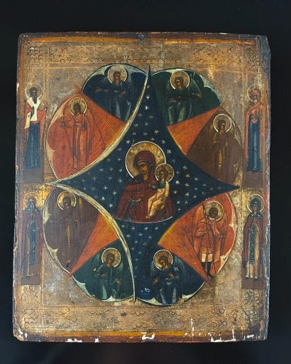 RUSSIA
Icon of the Mother of God at the Burning...