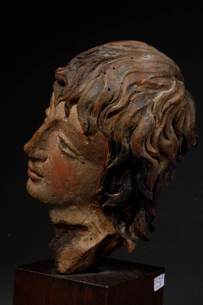 HAUTE EPOQUE (Late 16th century?)
Polychrome...