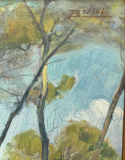Early 20th-Century French School
Menton,...