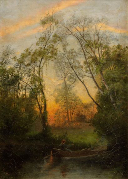 Antoine CHINTREUIL (1814–1873)
Boat Ride...