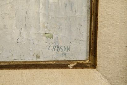Louis ROSAN (born in 1926)
LANDSCAPE AT KERROCH...