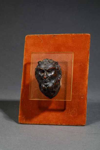 Probably Italy, 19th century
Head of a satyr
Patinated...