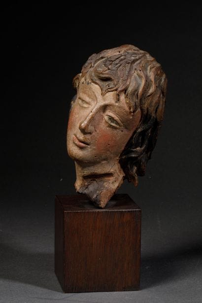 HAUTE EPOQUE (Late 16th century?)
Polychrome...