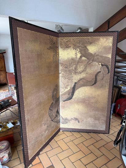Mori Tetsuzan (Japon, 1775-1841):
Paravent...