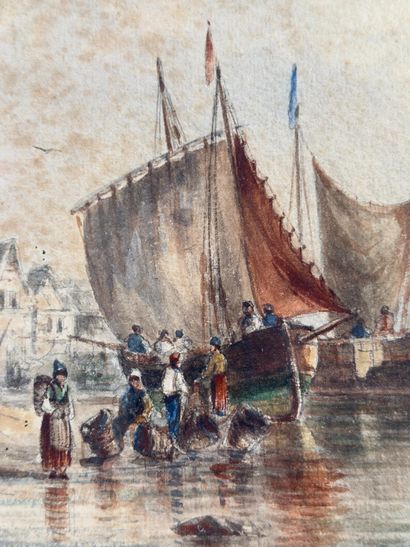 In the Style of Richard Parkes BONINGTON...