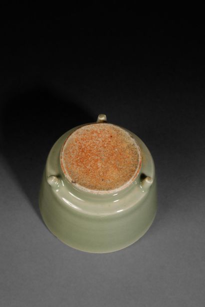 CHINA, 20th century 
Small celadon-glazed...