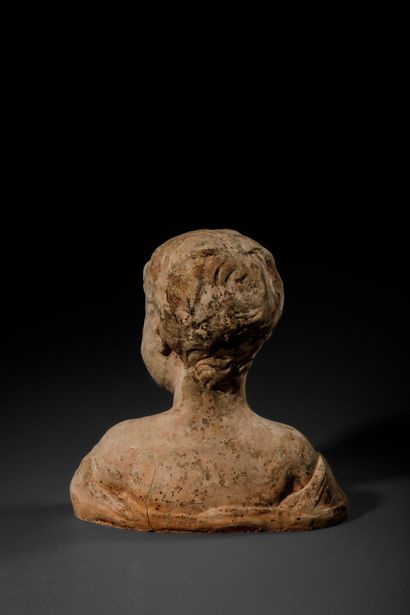François ROGER (1843–1898)
BUST OF A SMILING...
