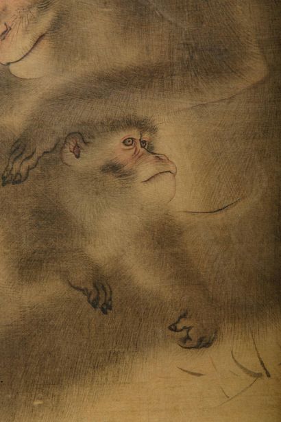 Mori Sosen (Japon, 1747-1821)
Encre et couleurs...