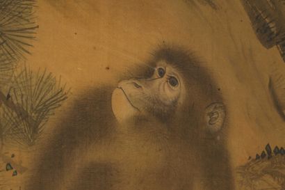 Mori Sosen (Japon, 1747-1821)
Encre et couleurs...