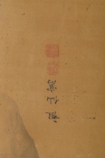 Mori Sosen (Japon, 1747-1821)
Encre et couleurs...