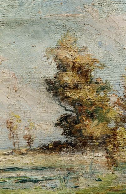 Georges LACROIX (1882–1960)
Lakeside Landscape
Oil...