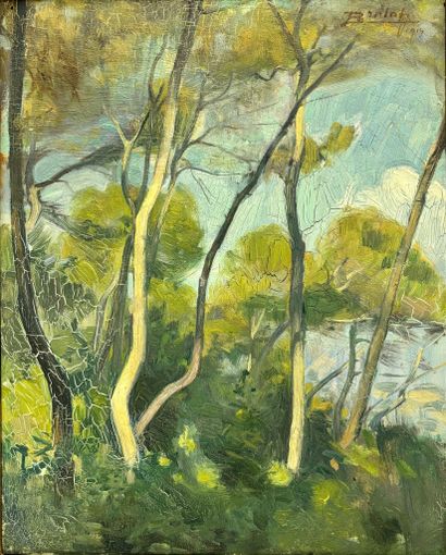 Early 20th-Century French School
Menton,...