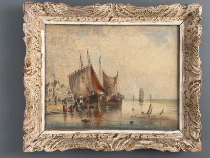 In the Style of Richard Parkes BONINGTON...