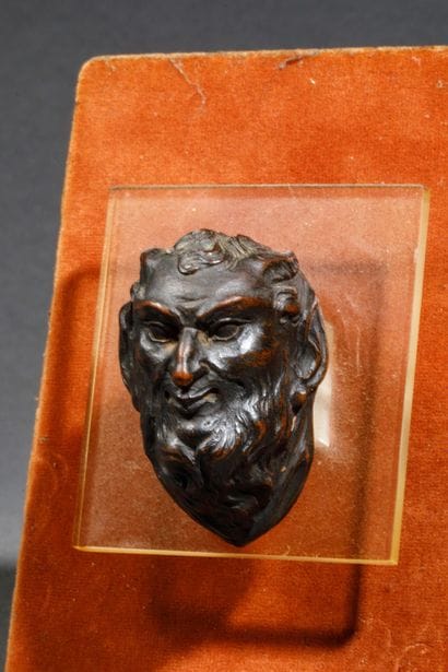 Probably Italy, 19th century
Head of a satyr
Patinated...