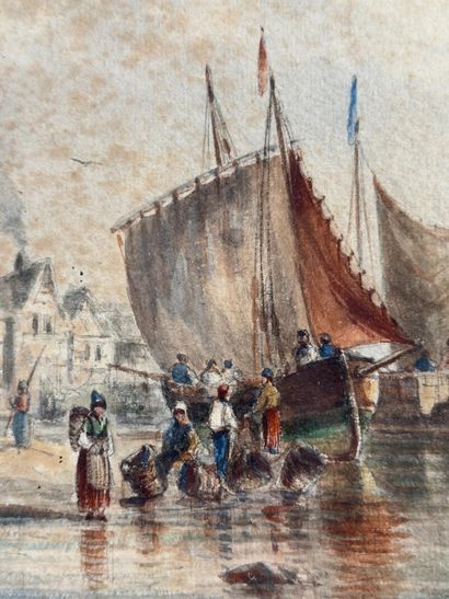In the Style of Richard Parkes BONINGTON...
