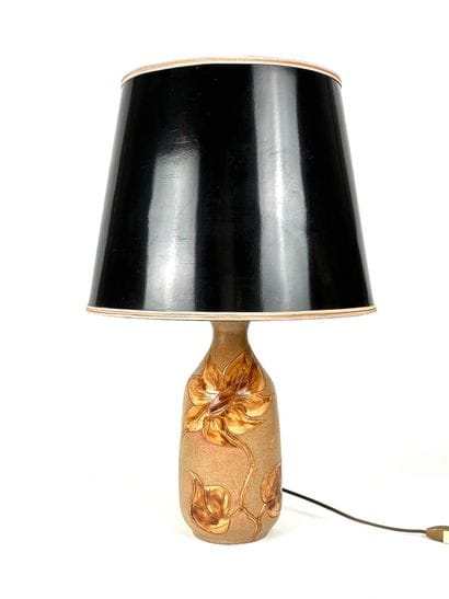 Vallauris France 
Grand vase monté en lampe...