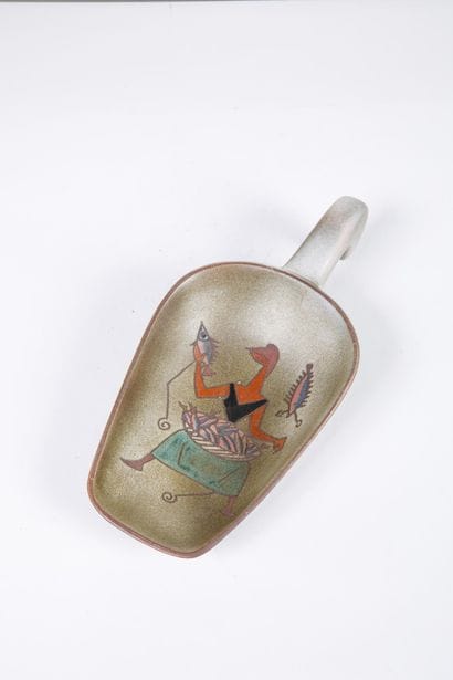 René MAUREL (1910-1986)
La marchande de poisson
Coupelle...