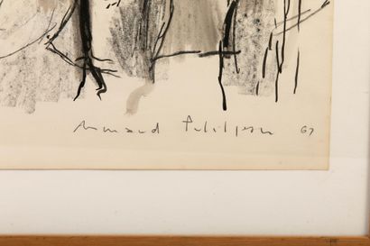 Armand PETITJEAN (1909-2002)
Composition,...