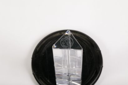 BACCARAT
Set of 6 prismatic-shaped cut crystal...