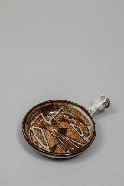 Vallauris
Beige-ochre and brown glazed ceramic...