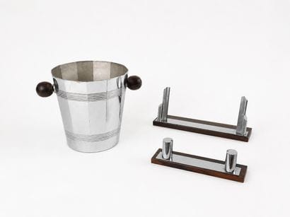 Art Deco Set from the 1930s 
Champagne bucket...