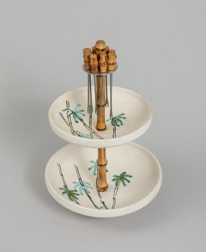 CADO Éditeur
Two-tiered aperitif server with...