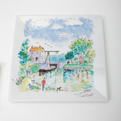 Jean-Claude PICOT (1933-2020)
Deux plats...