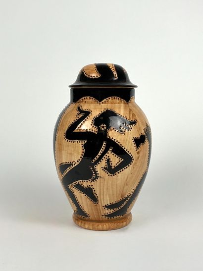 Émile MASSON 
Édité par la POTERIE GRANDJEAN-JOURDAN...