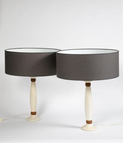 Dans le goût de KOTSKA
Paire de lampes de...